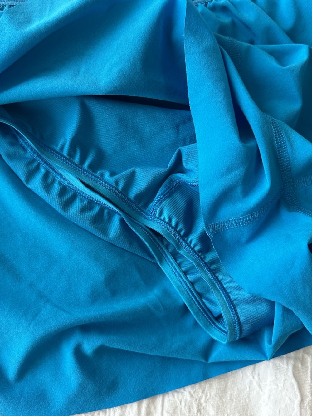 Aritzia Bright Blue Women's Athletic Shorts - Picture 3 of 3